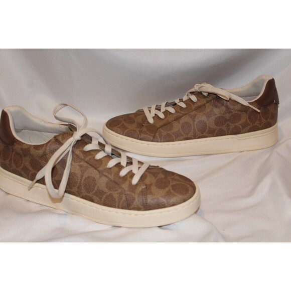 COACH  Low Top In Signature Jacquard Sneakers New Size 10US/40.5‎ EUR - Picture 6 of 6